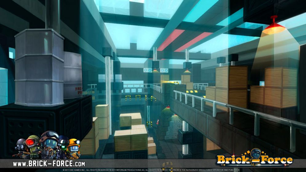 Screenshot ze hry Brick-Force - Recenze-her.cz