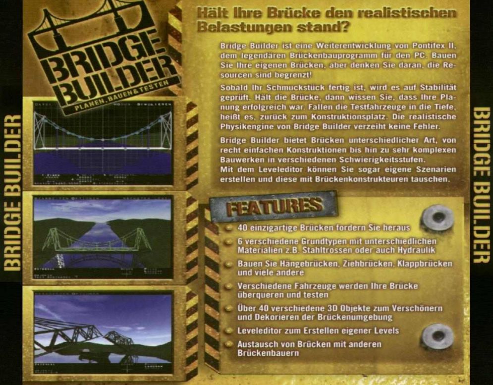 Screenshot ze hry Bridge Builder - Recenze-her.cz