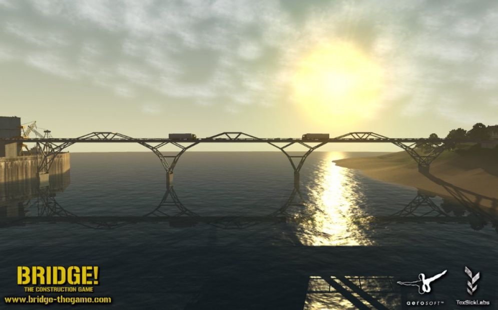 Screenshot ze hry Bridge: The Construction Game - Recenze-her.cz