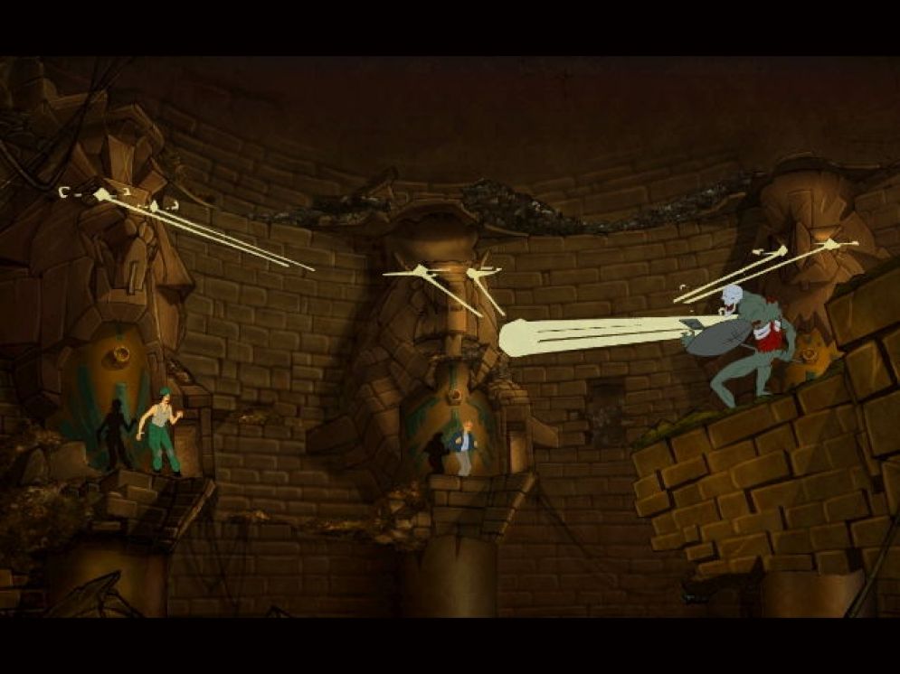 Screenshot ze hry Broken Sword 2: The Smoking Mirror - Recenze-her.cz
