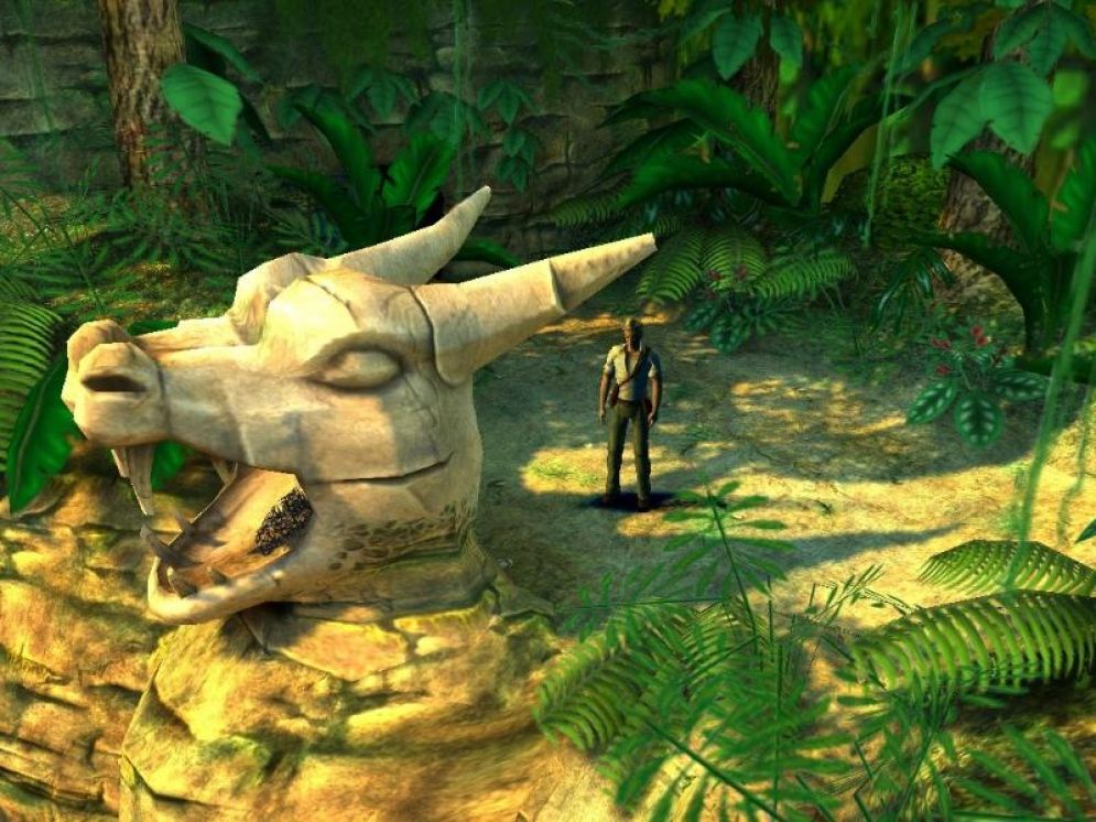 Screenshot ze hry Broken Sword 3: The Sleeping Dragon - Recenze-her.cz