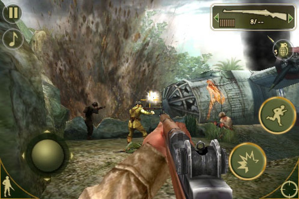 Screenshot ze hry Brothers in Arms 2: Global Front - Recenze-her.cz