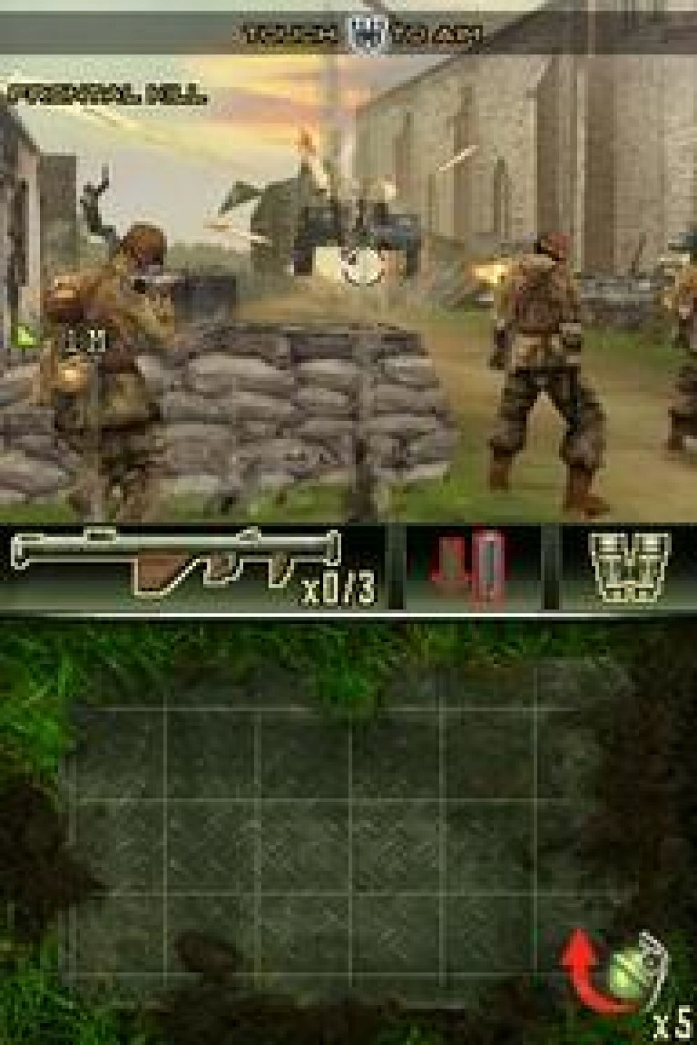 Screenshot ze hry Brothers in Arms DS - Recenze-her.cz