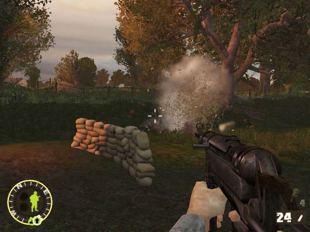 Screenshot ze hry Brothers in Arms: Earned In Blood - Recenze-her.cz