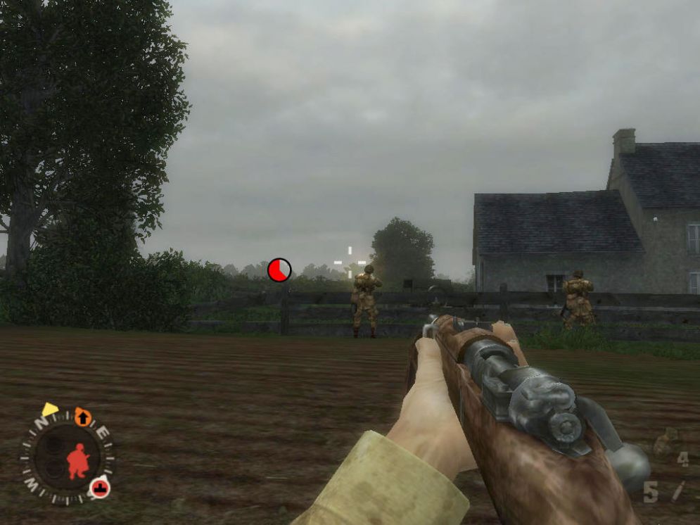 Screenshot ze hry Brothers in Arms: Earned In Blood - Recenze-her.cz