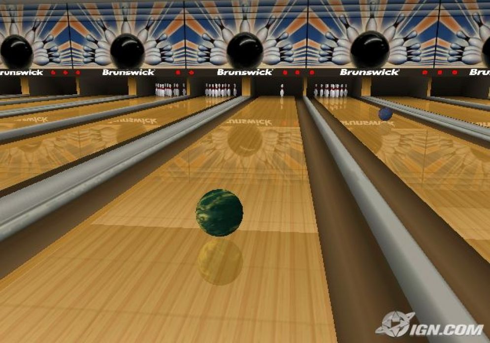 Screenshot ze hry Brunswick Pro Bowling - Recenze-her.cz