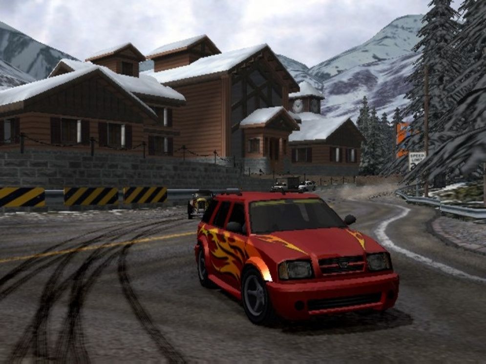 Screenshot ze hry Burnout 2: Point of Impact - Recenze-her.cz