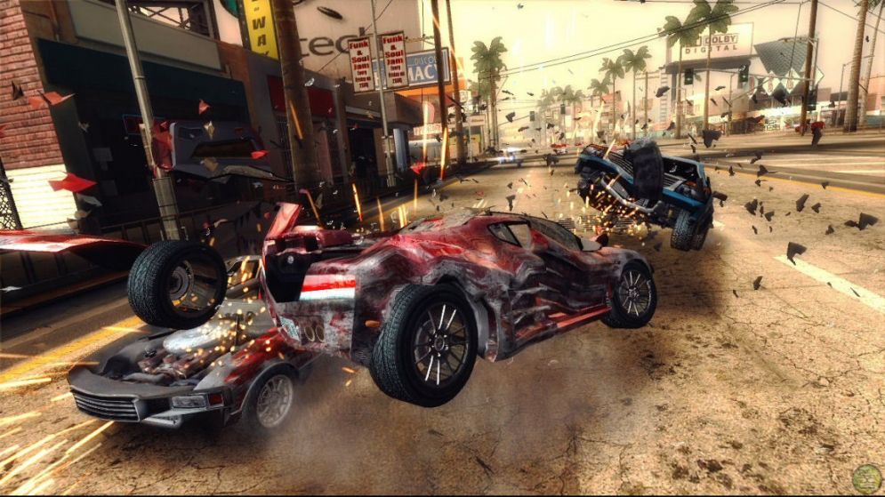 Screenshot ze hry Burnout Revenge - Recenze-her.cz