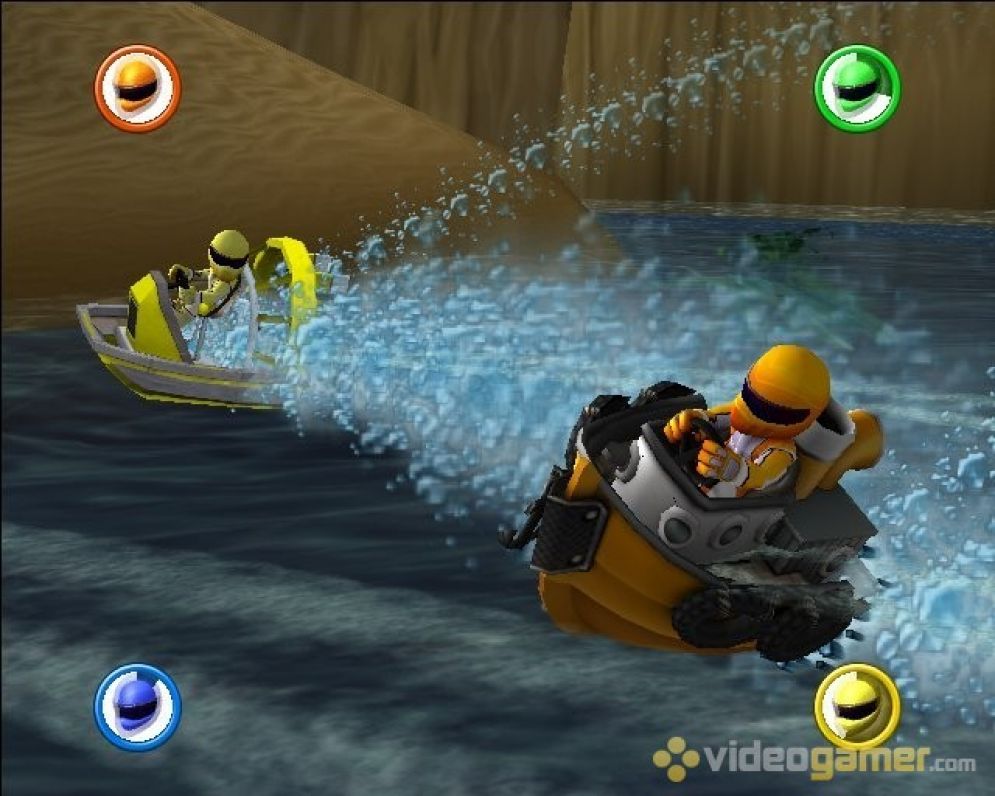 Screenshot ze hry Buzz! Junior: Ace Racers - Recenze-her.cz