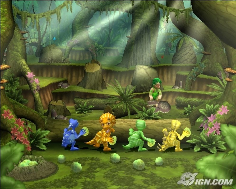Screenshot ze hry Buzz! Junior: Dino Den - Recenze-her.cz