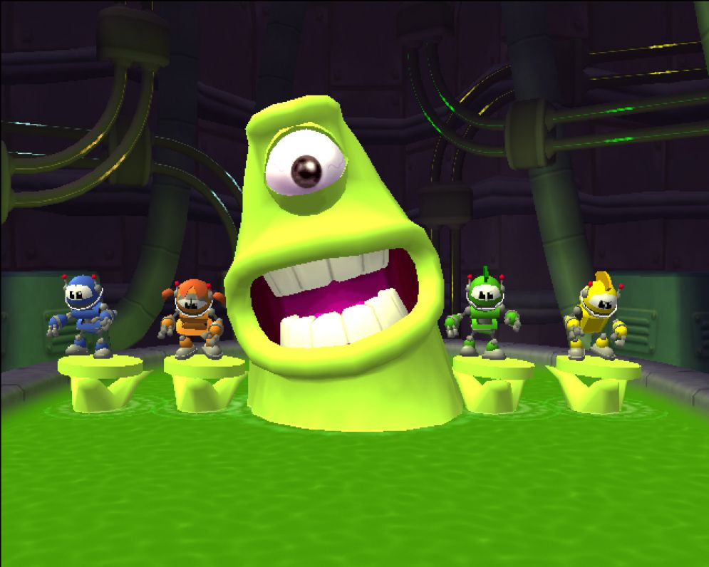 Screenshot ze hry Buzz! Junior: RoboJam - Recenze-her.cz