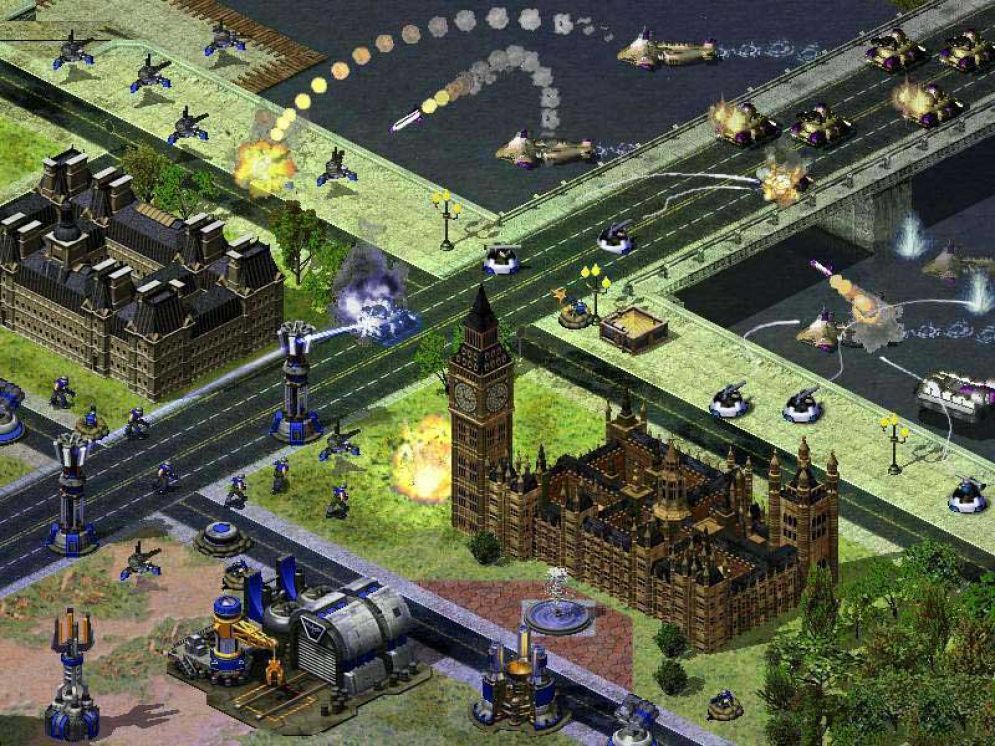 Screenshot ze hry Command & Conquer: Red Alert 2 - Yuris Revenge - Recenze-her.cz