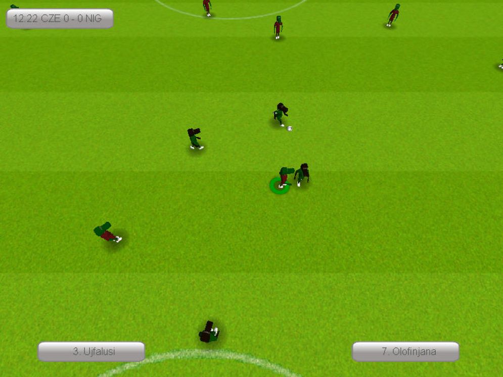 Screenshot ze hry Caiman Soccer - Recenze-her.cz