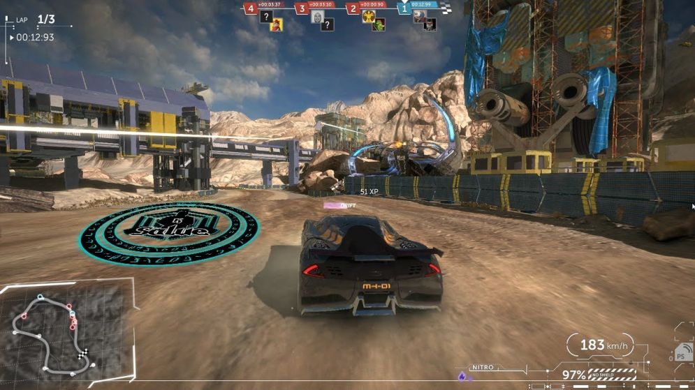 Screenshot ze hry Calibre 10 Racing Series - Recenze-her.cz