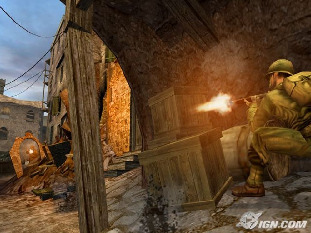 Screenshot ze hry Call of Duty 2: Big Red One - Recenze-her.cz