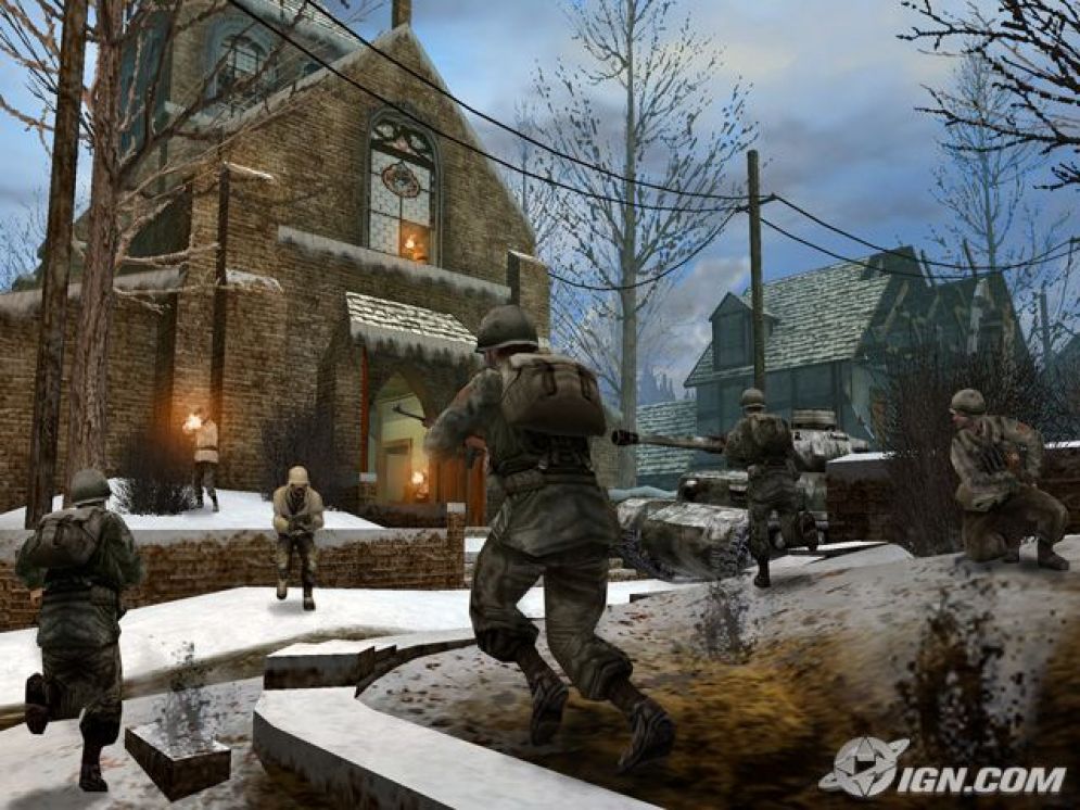 Screenshot ze hry Call of Duty 2: Big Red One - Recenze-her.cz