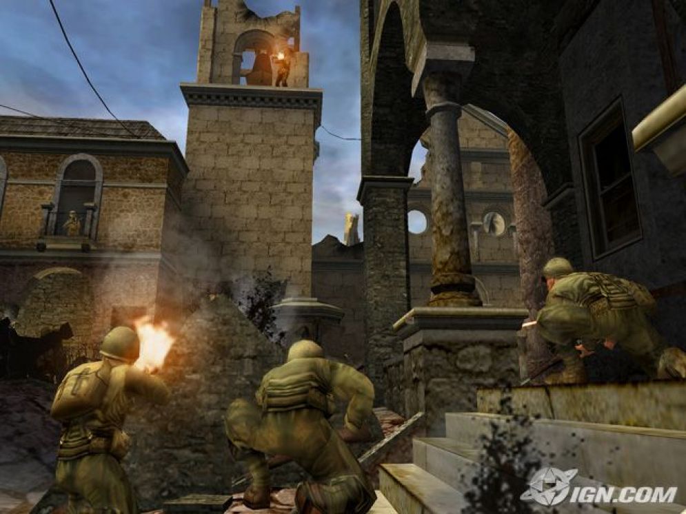 Screenshot ze hry Call of Duty 2: Big Red One - Recenze-her.cz