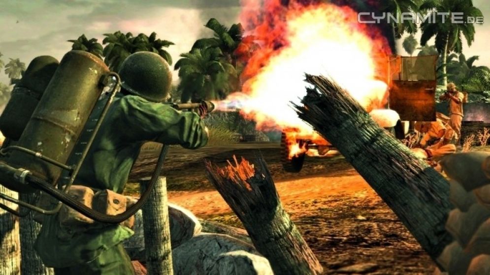 Screenshot ze hry Call of Duty 5: World at War - Recenze-her.cz