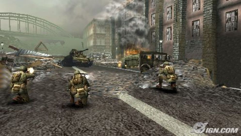 Screenshot ze hry Call of Duty: Roads to Victory - Recenze-her.cz