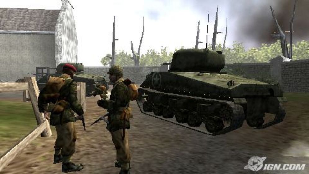 Screenshot ze hry Call of Duty: Roads to Victory - Recenze-her.cz