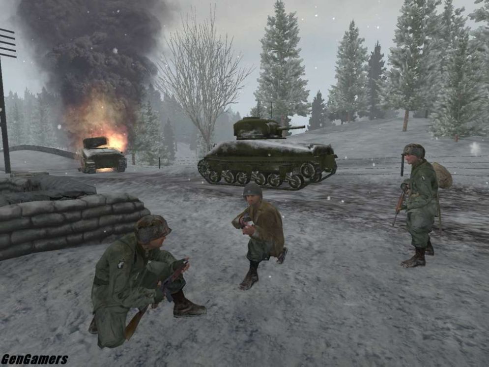 Screenshot ze hry Call of Duty: United Offensive - Recenze-her.cz