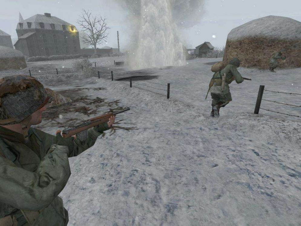 Screenshot ze hry Call of Duty: United Offensive - Recenze-her.cz