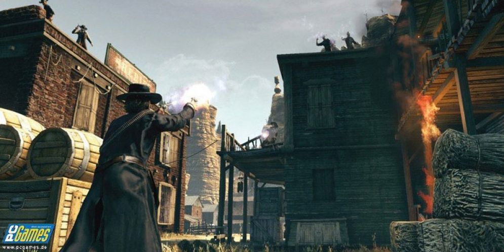 Screenshot ze hry Call of Juarez: Bound in Blood - Recenze-her.cz