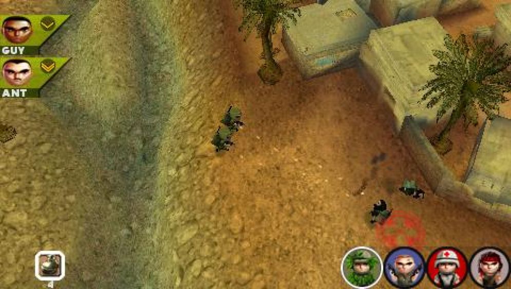 Screenshot ze hry Cannon Fodder - Recenze-her.cz