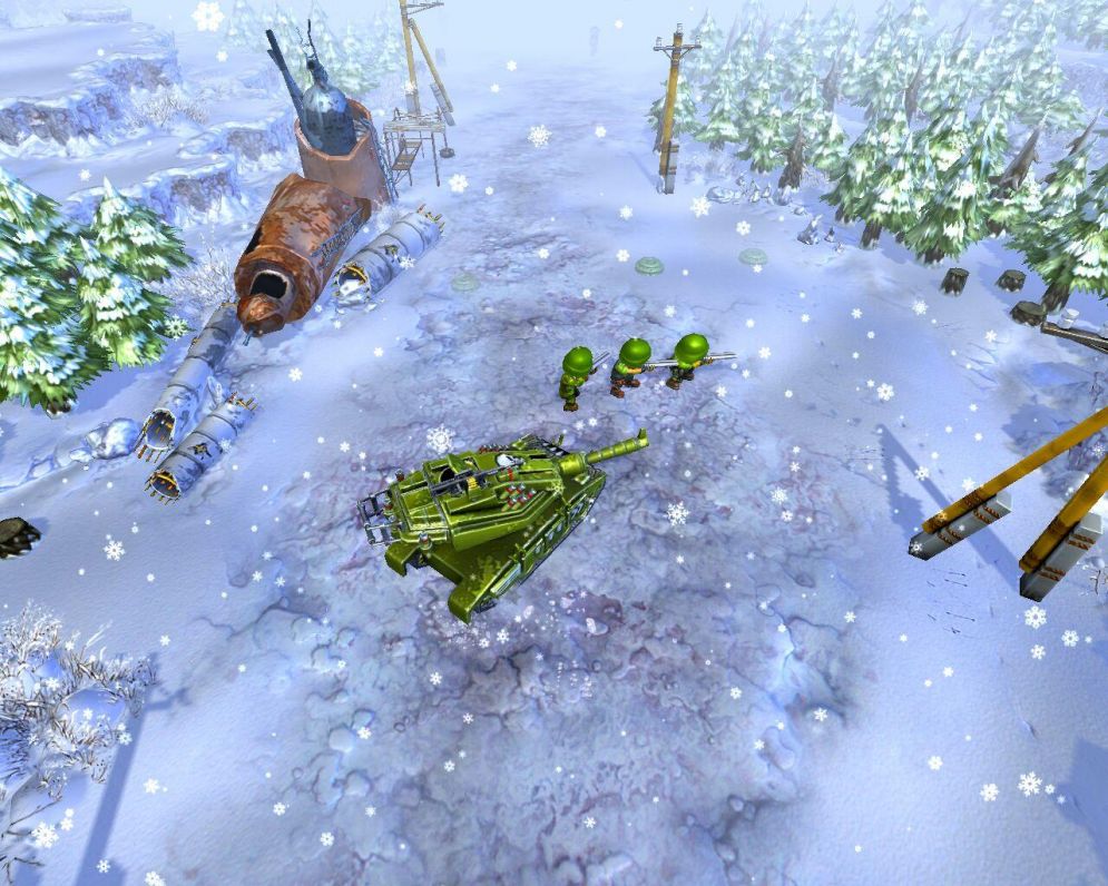 Screenshot ze hry Cannon Fodder 3 - Recenze-her.cz