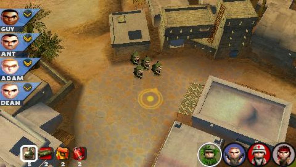 Screenshot ze hry Cannon Fodder - Recenze-her.cz