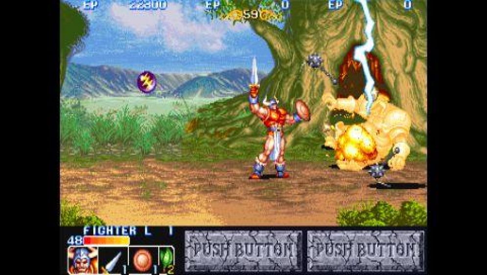 Screenshot ze hry Capcom Classics Collection Reloaded - Recenze-her.cz