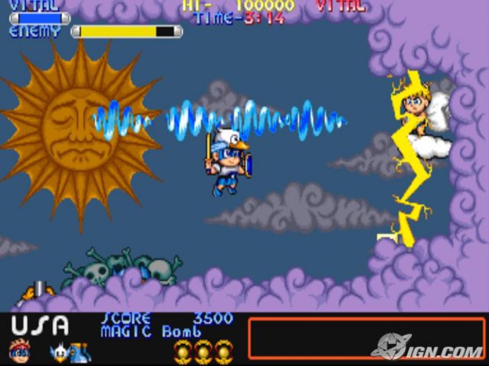 Screenshot ze hry Capcom Classics Collection Vol. 2  - Recenze-her.cz