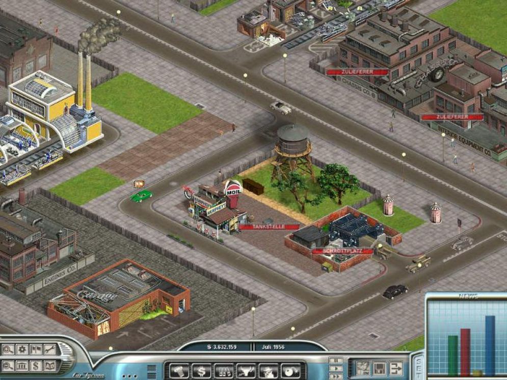 Screenshot ze hry Car Tycoon - Recenze-her.cz