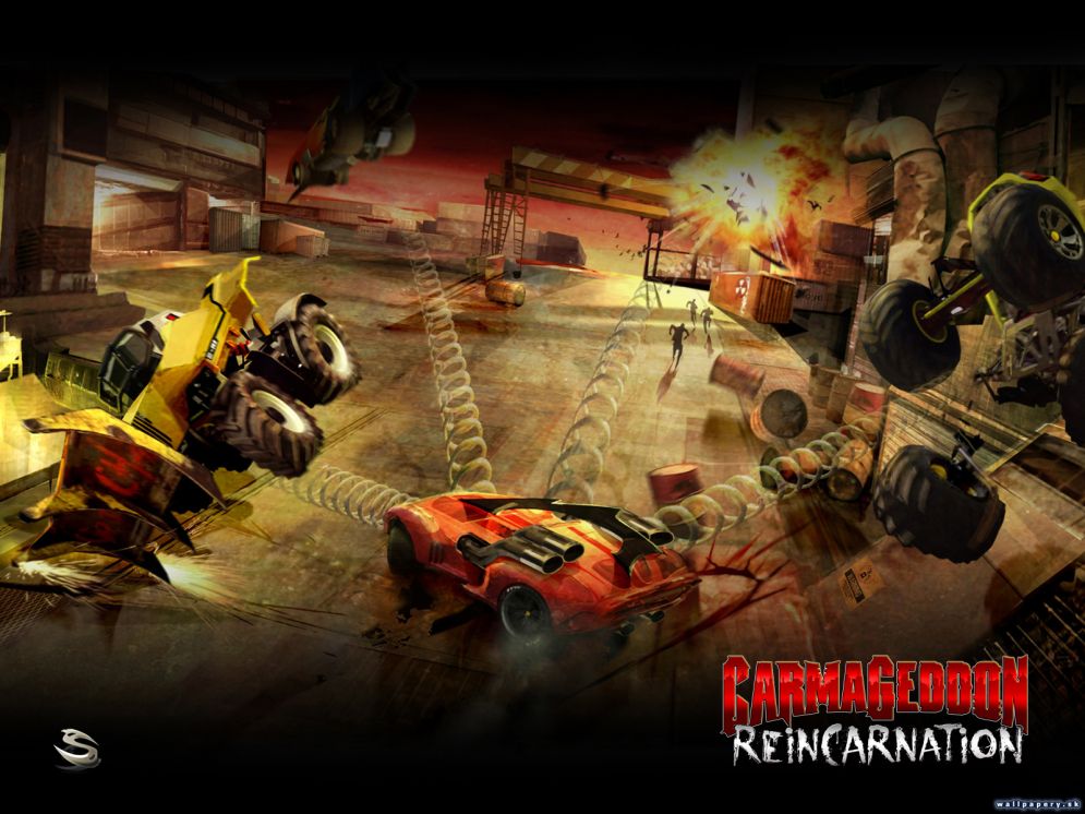 Screenshot ze hry Carmageddon: Reincarnation - Recenze-her.cz