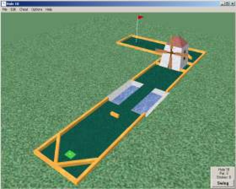 Screenshot ze hry Carpet Golf VR - Recenze-her.cz