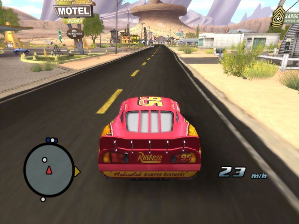 Screenshot ze hry Cars - Recenze-her.cz
