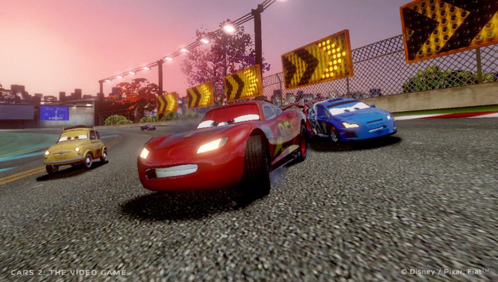 Screenshot ze hry Cars 2: The Video Game - Recenze-her.cz