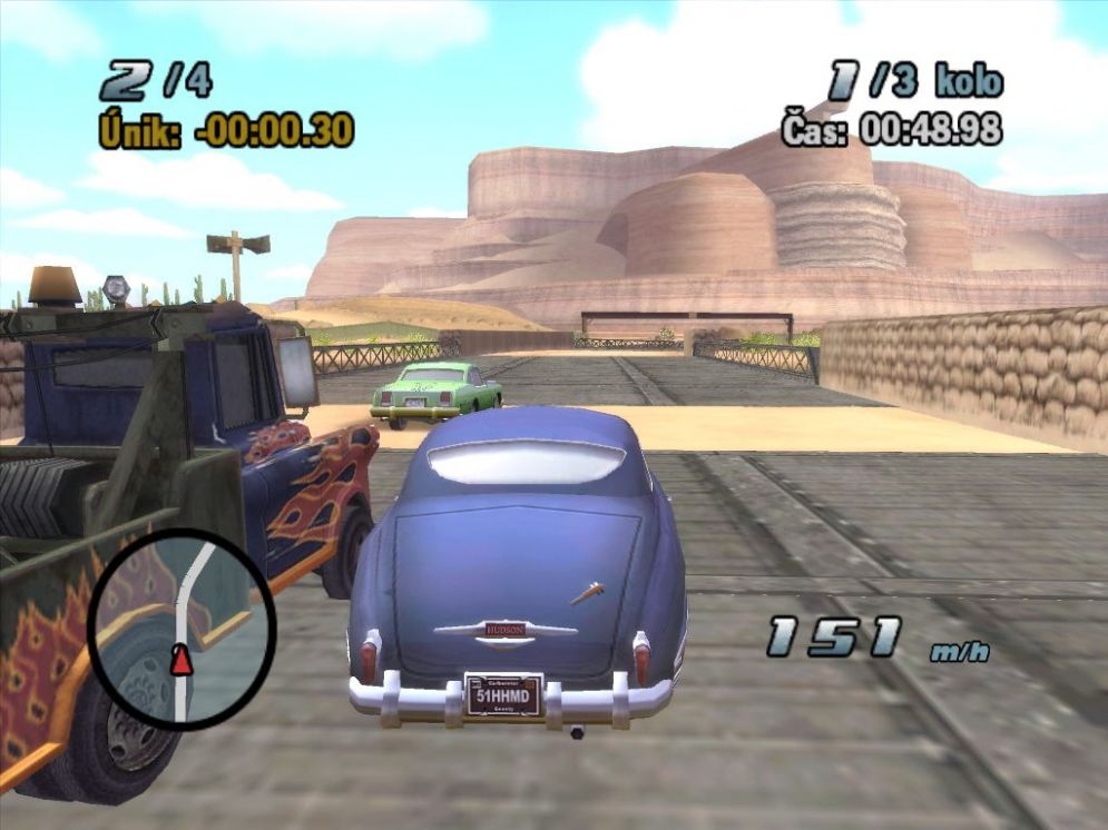 Screenshot ze hry Cars - Recenze-her.cz