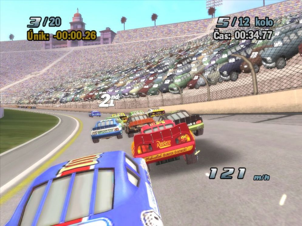 Screenshot ze hry Cars - Recenze-her.cz