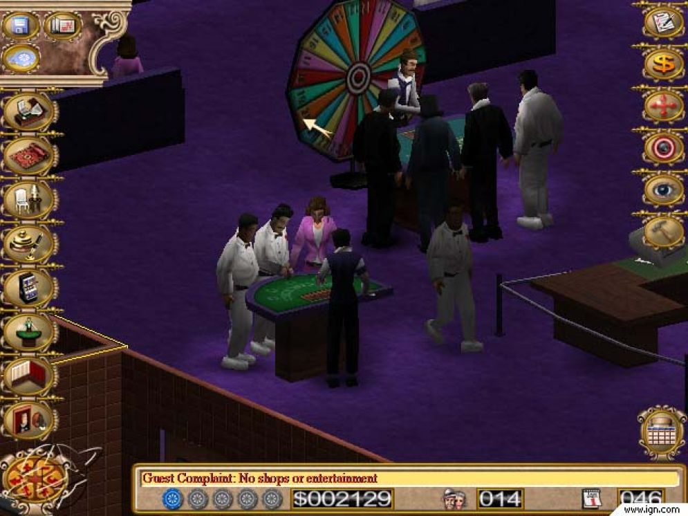 Screenshot ze hry Casino Tycoon - Recenze-her.cz