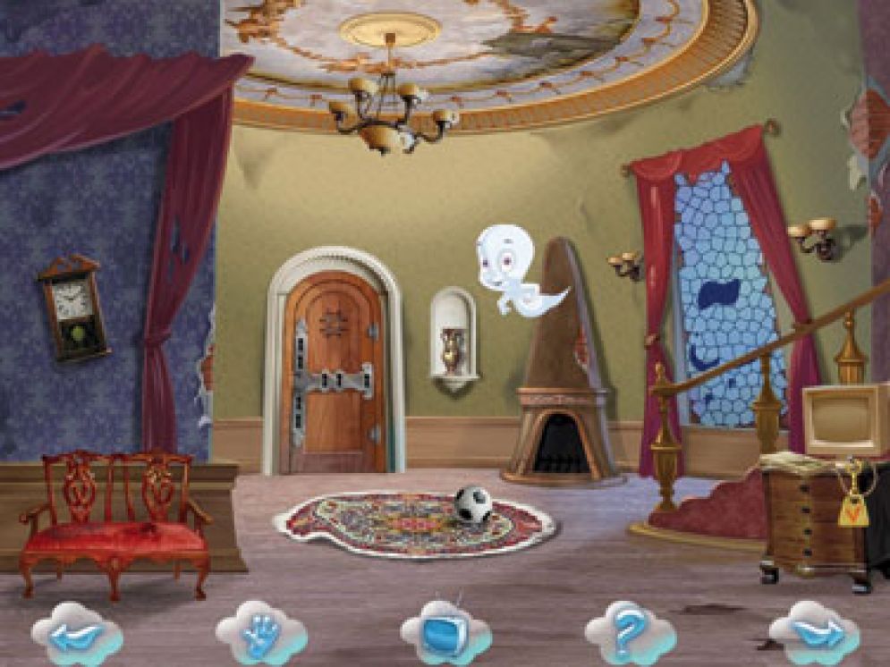 Screenshot ze hry Casper - Zhada na hrad - Recenze-her.cz