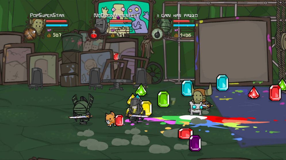 Screenshot ze hry Castle Crashers - Recenze-her.cz
