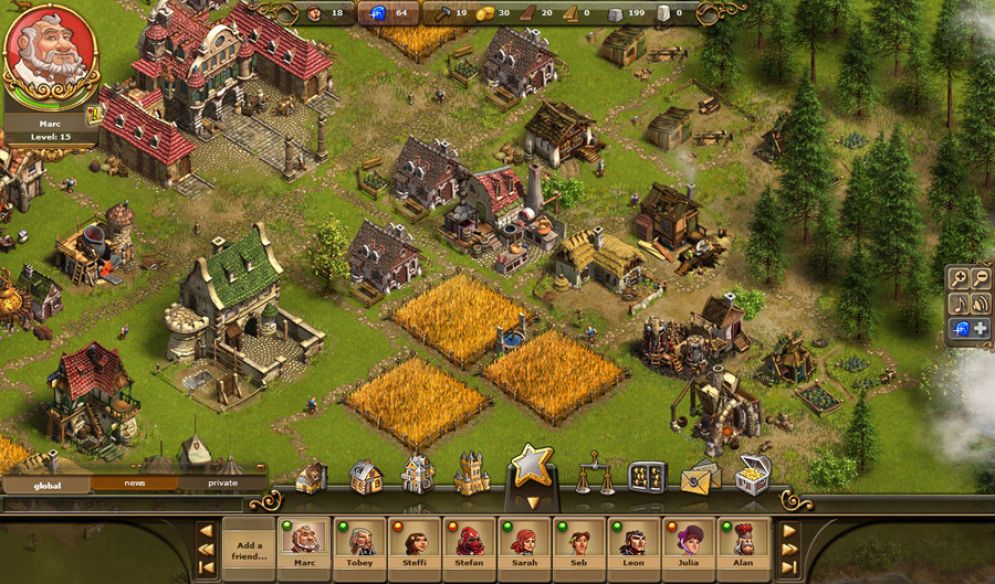 Screenshot ze hry Castle Empire - Recenze-her.cz