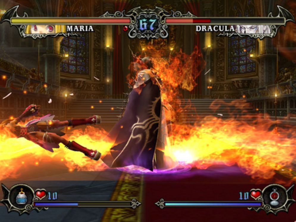 Screenshot ze hry Castlevania Judgment - Recenze-her.cz