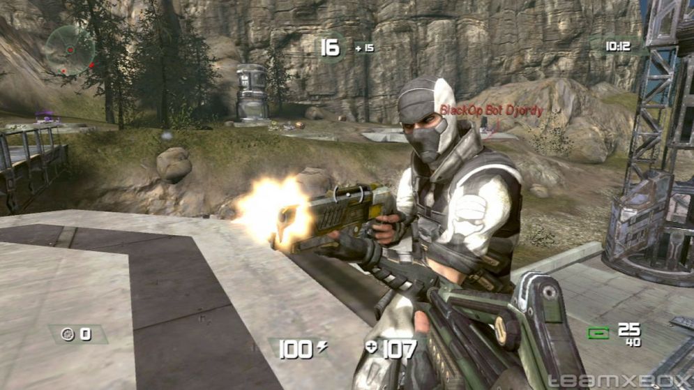 Screenshot ze hry CellFactor: The Psychokinetic Wars - Recenze-her.cz