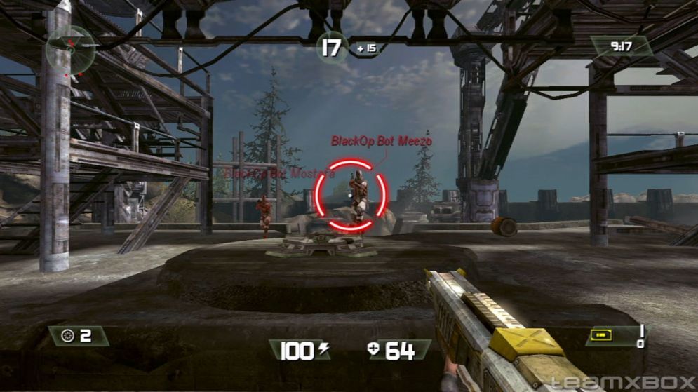 Screenshot ze hry CellFactor: The Psychokinetic Wars - Recenze-her.cz