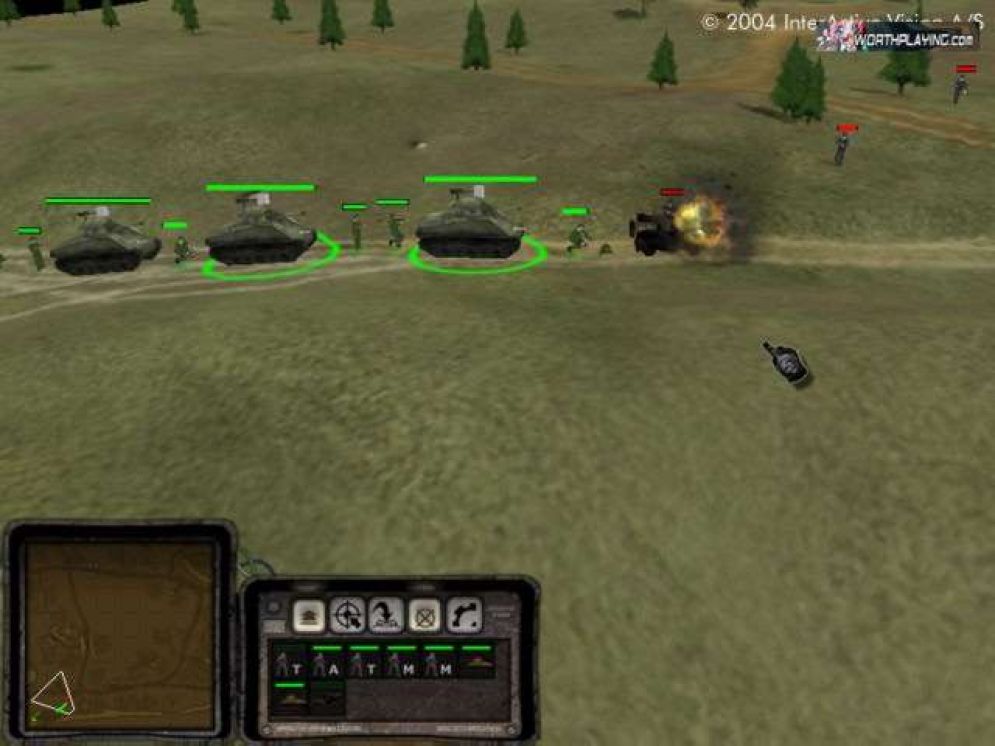 Screenshot ze hry Chain of Command - Recenze-her.cz