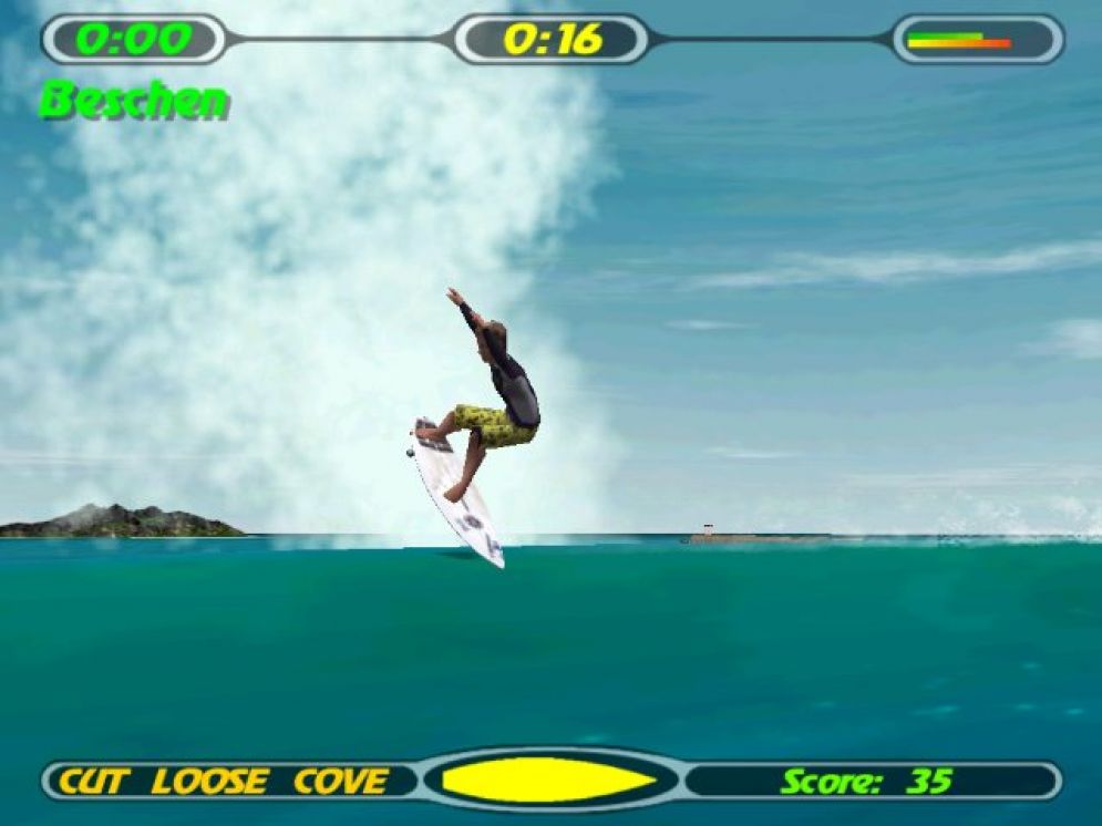 Screenshot ze hry Championship Surfer - Recenze-her.cz