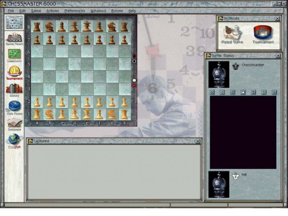 Screenshot ze hry Chessmaster 8000 - Recenze-her.cz