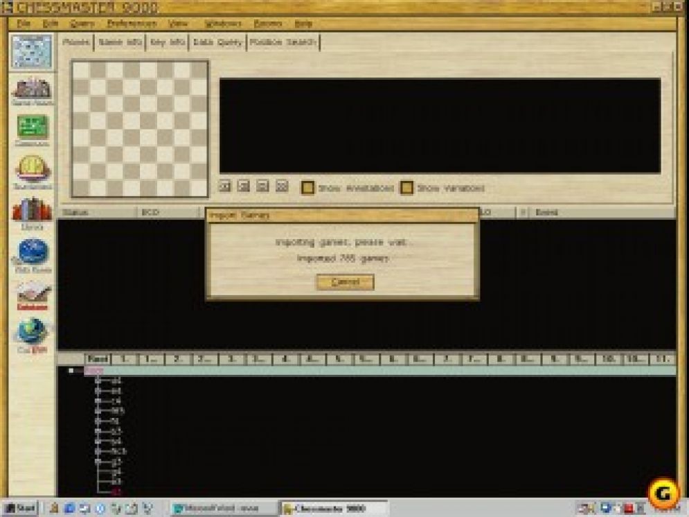 Screenshot ze hry Chessmaster 9000 - Recenze-her.cz